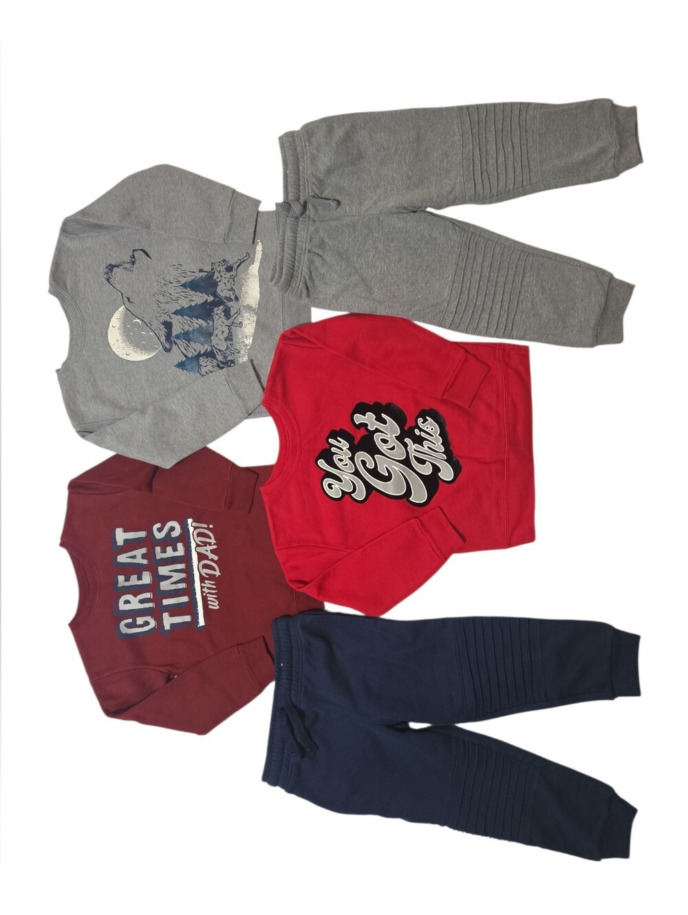 Bundle Lot Toddler Boys Sweatshirts/pants Size 3T